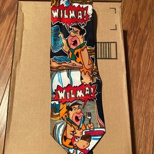 Fred Flintstones Men’s Adult Blue Tie